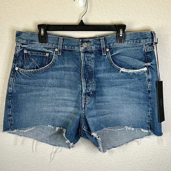 Edwin Cai Jean Cutoff Denim Shorts In Maui Size 33 - Picture 4 of 14